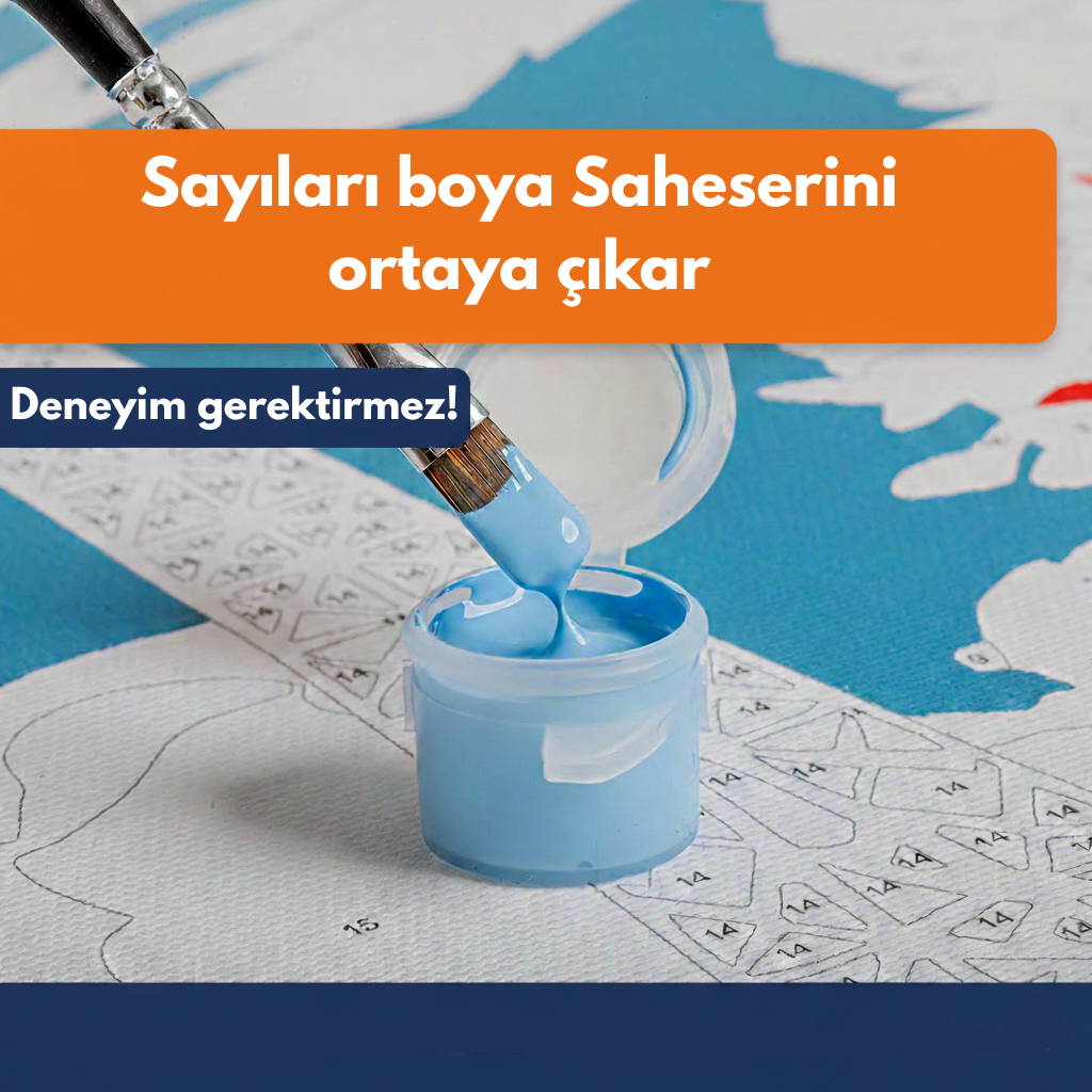 Kâbe’nin Huzuru – Sayılarla Boyama Seti