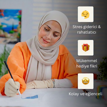 Kâbe’nin Huzuru – Sayılarla Boyama Seti